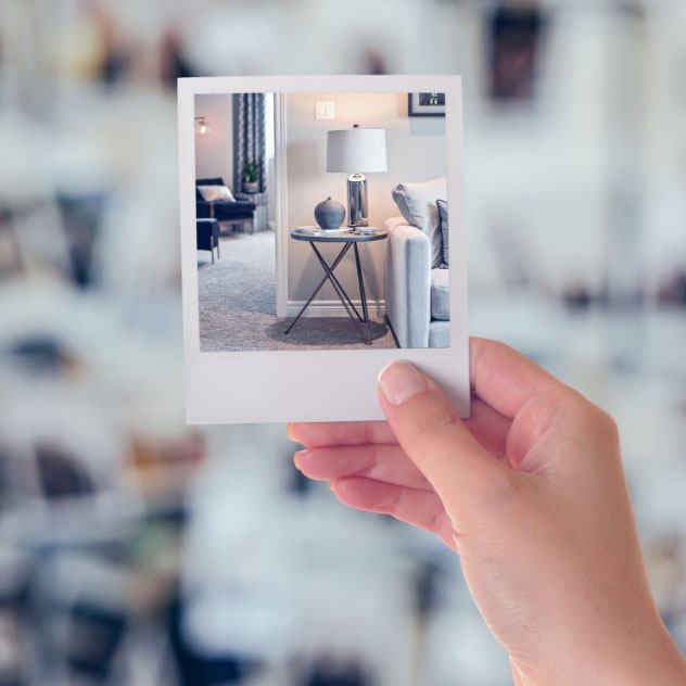 Furnished living room